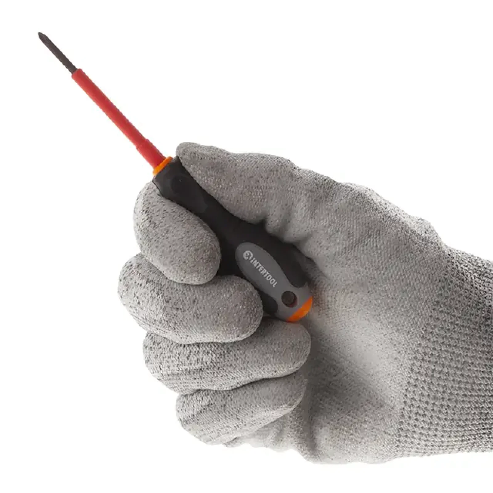 Викрутка хрестова ізольована, PH0, 1000 В, 60 мм INTERTOOL (VT-3210) UA