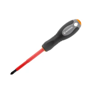 Викрутка хрестова ізольована, PH2, 1000 В, 100 мм INTERTOOL (VT-3212) UA