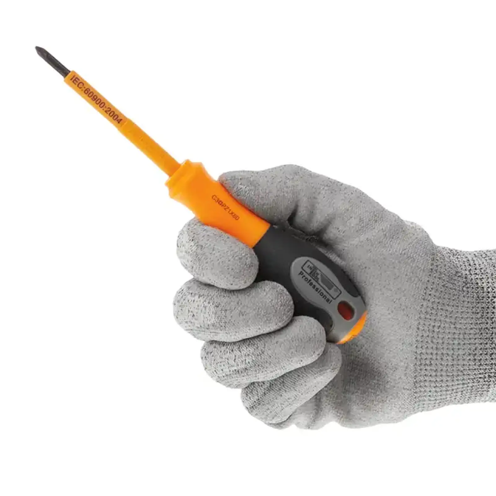 Викрутка хрестова ізольована PZ1, 80 мм 1000 В INTERTOOL (VT-3221) UA