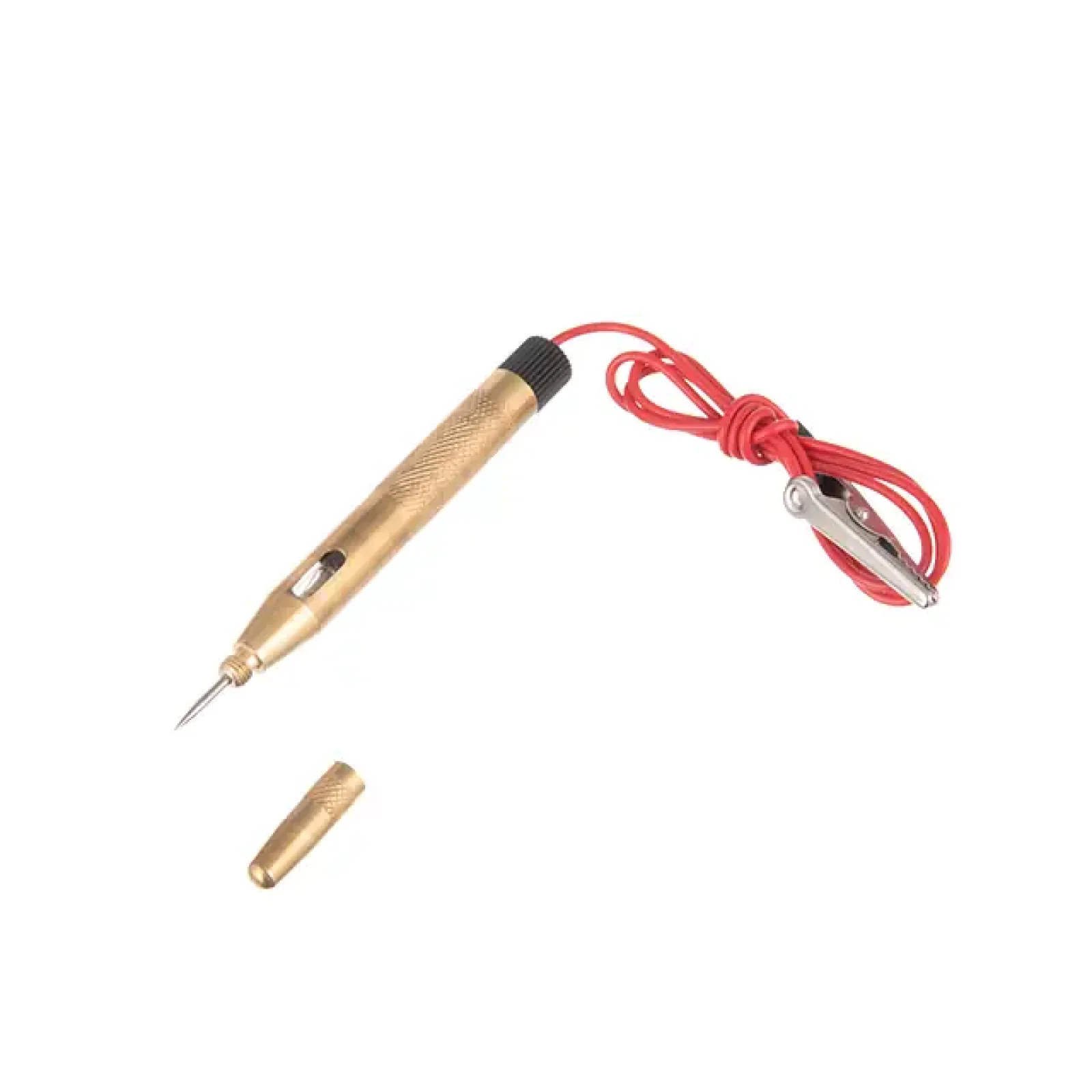 Індикатор напруги, 6–12–24 В, металевий корпус INTERTOOL (VT-4009) UA