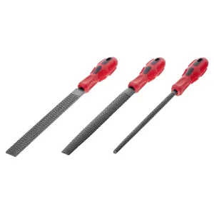 Набір рашпілів, 3 шт. INTERTOOL (HT-3704) UA