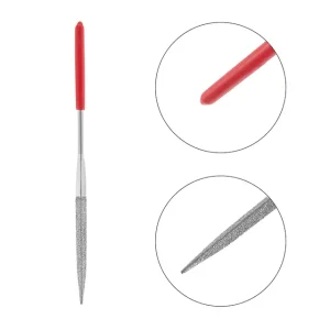 Набір алмазних надфілів, 10 шт., 140 мм INTERTOOL (HT-3701) UA