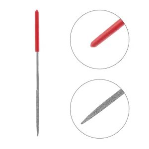 Набір алмазних надфілів, 10 шт., 140 мм INTERTOOL (HT-3701) UA