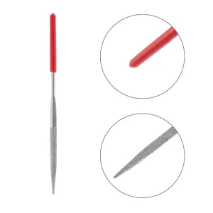 Набір алмазних надфілів, 10 шт., 140 мм INTERTOOL (HT-3701) UA