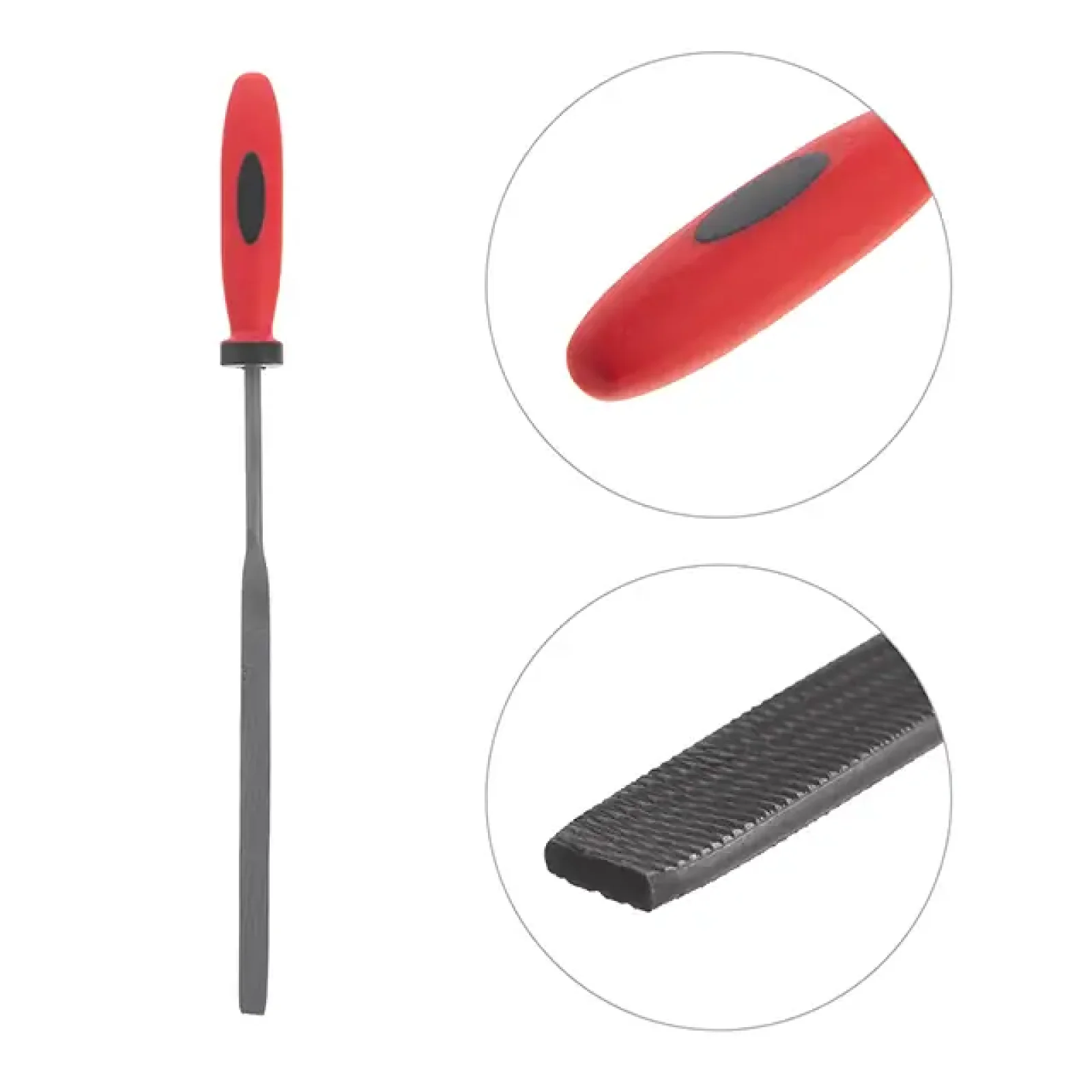 Набір надфілів, 6 шт. INTERTOOL (HT-3706) UA