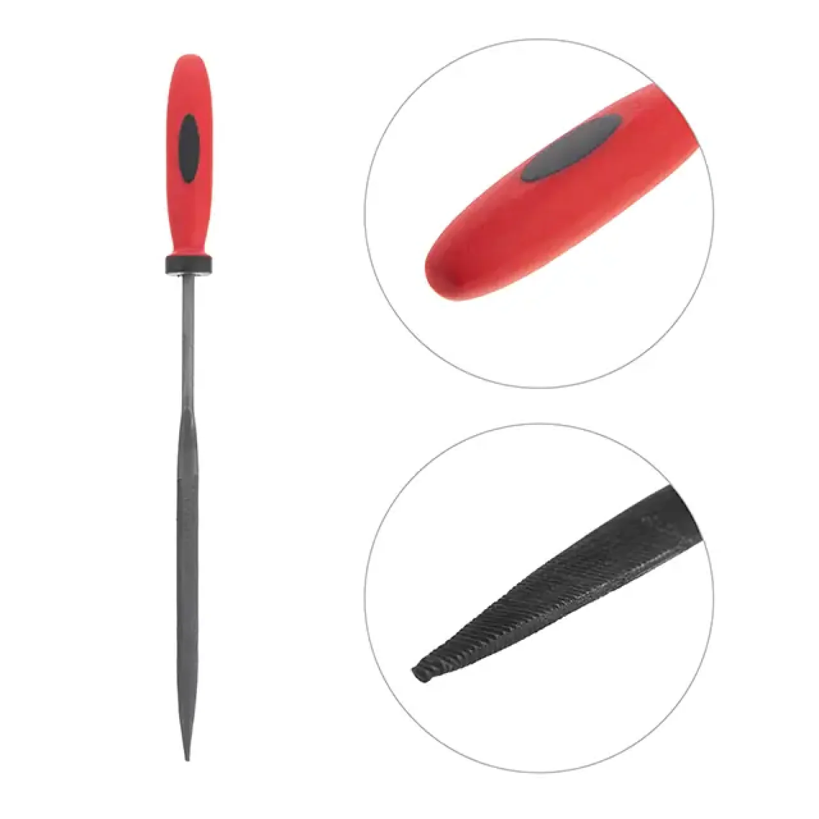 Набір надфілів, 6 шт. INTERTOOL (HT-3706) UA