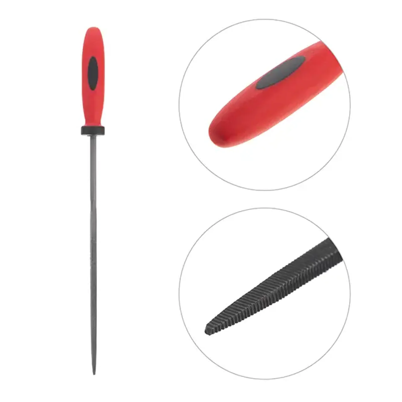 Набір надфілів, 6 шт. INTERTOOL (HT-3706) UA