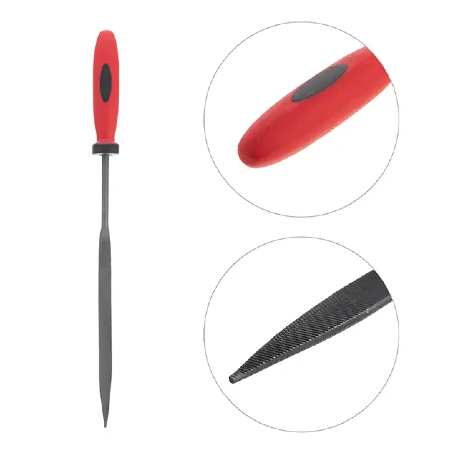 Набір надфілів, 6 шт. INTERTOOL (HT-3706) UA