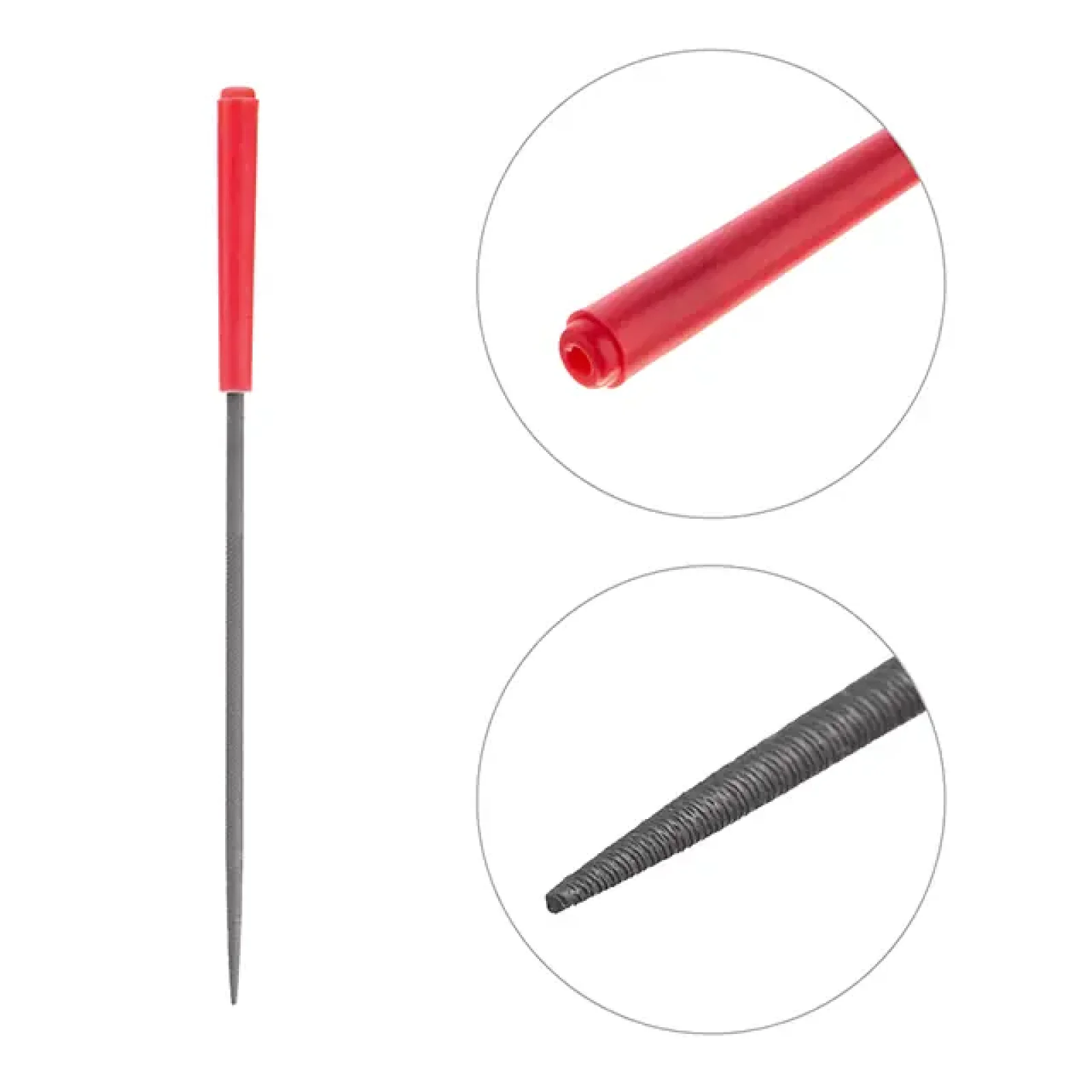 Набір надфілів, 10 шт., 140 мм INTERTOOL (HT-3708) UA