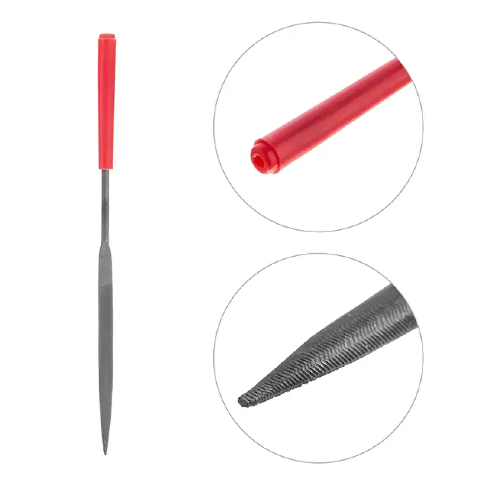 Набір надфілів, 10 шт., 140 мм INTERTOOL (HT-3708) UA