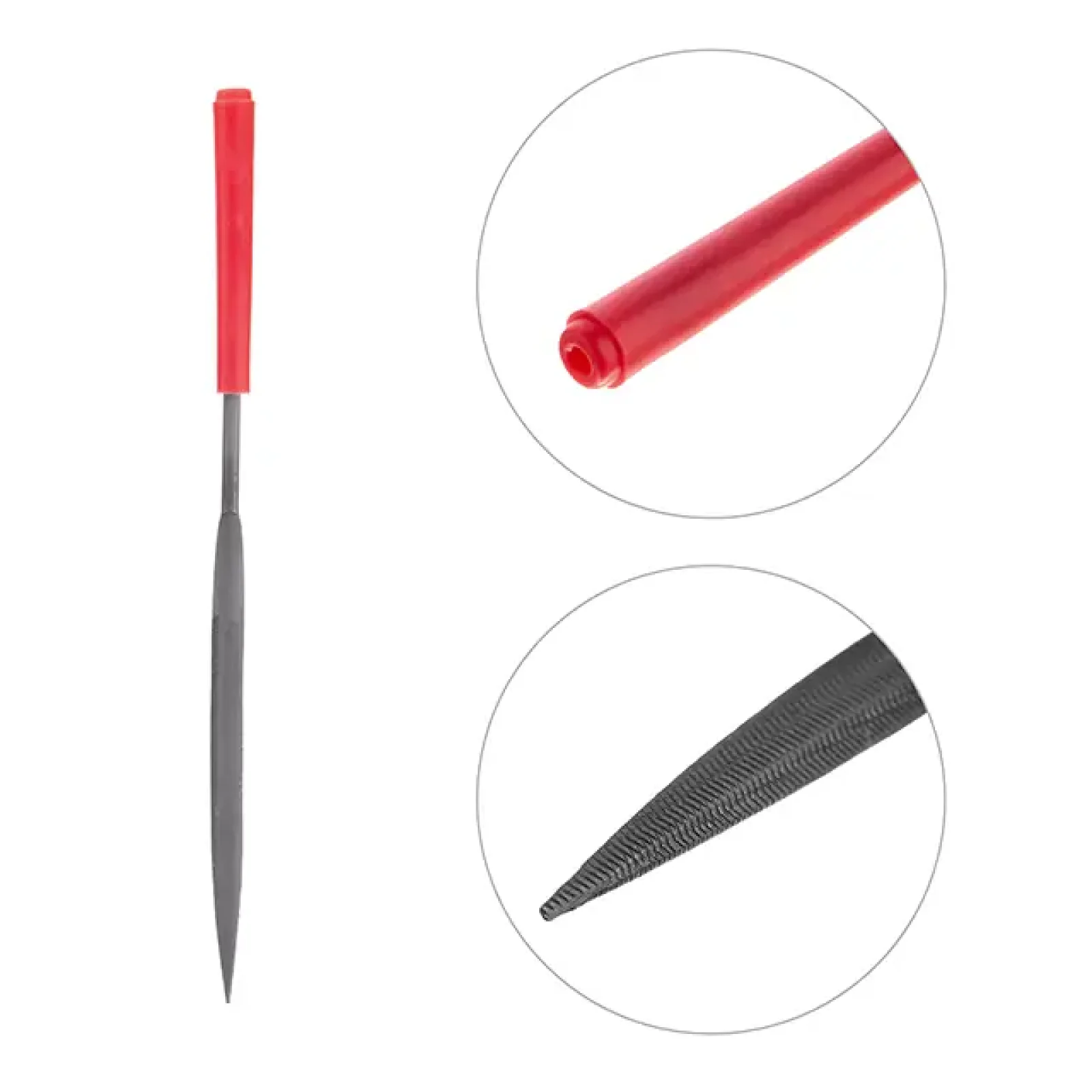 Набір надфілів, 10 шт., 140 мм INTERTOOL (HT-3708) UA