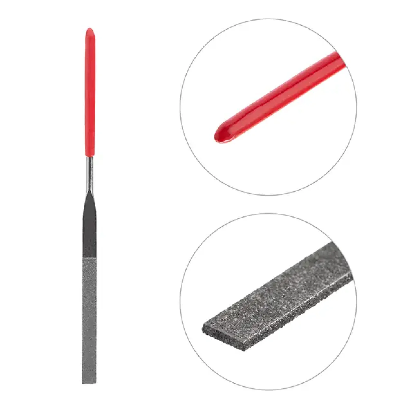 Набір діамантових надфілів, 5 шт. INTERTOOL (HT-3709) UA