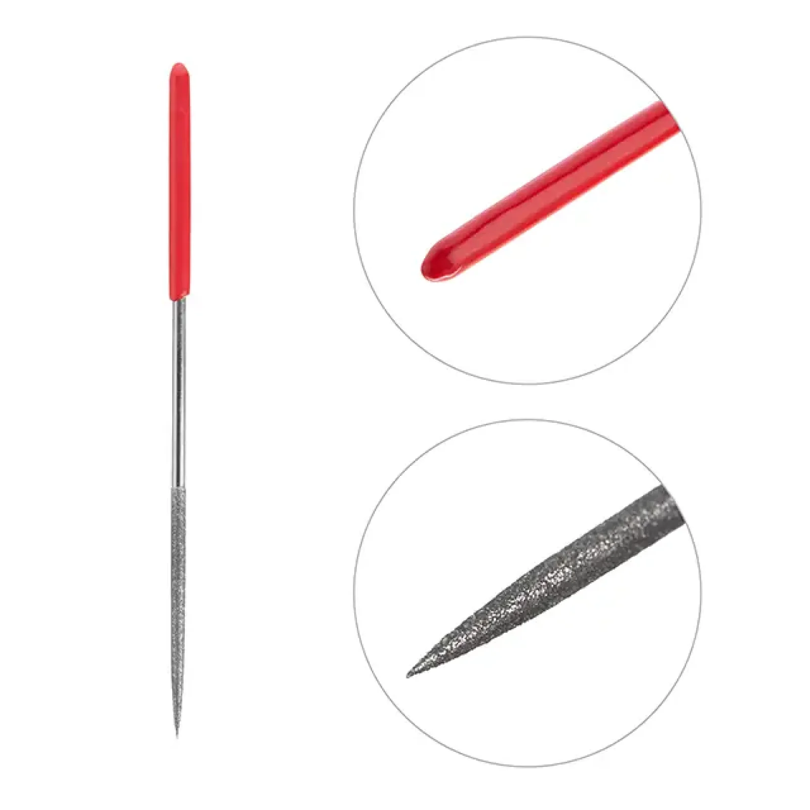 Набір діамантових надфілів, 5 шт. INTERTOOL (HT-3709) UA