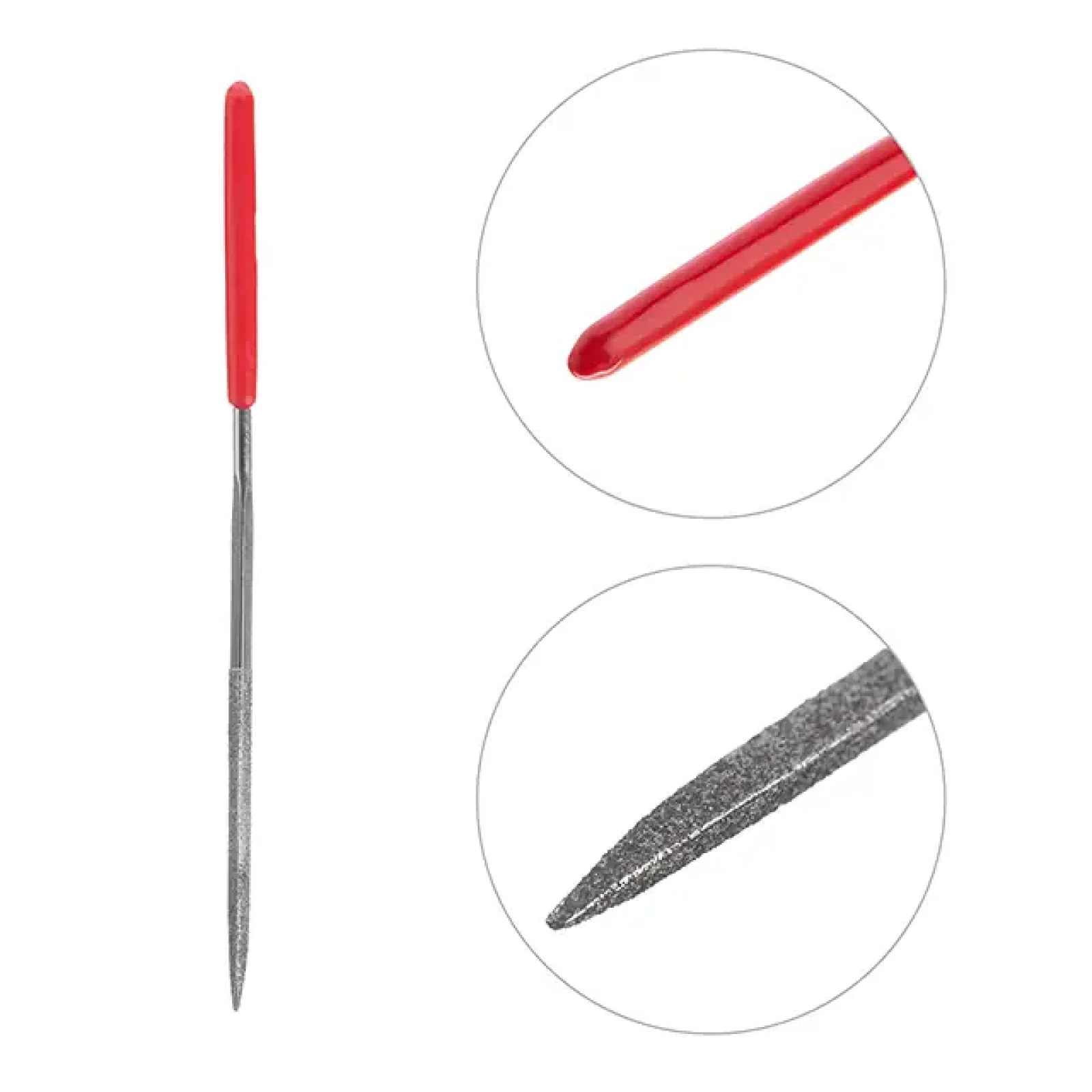 Набір діамантових надфілів, 5 шт. INTERTOOL (HT-3709) UA