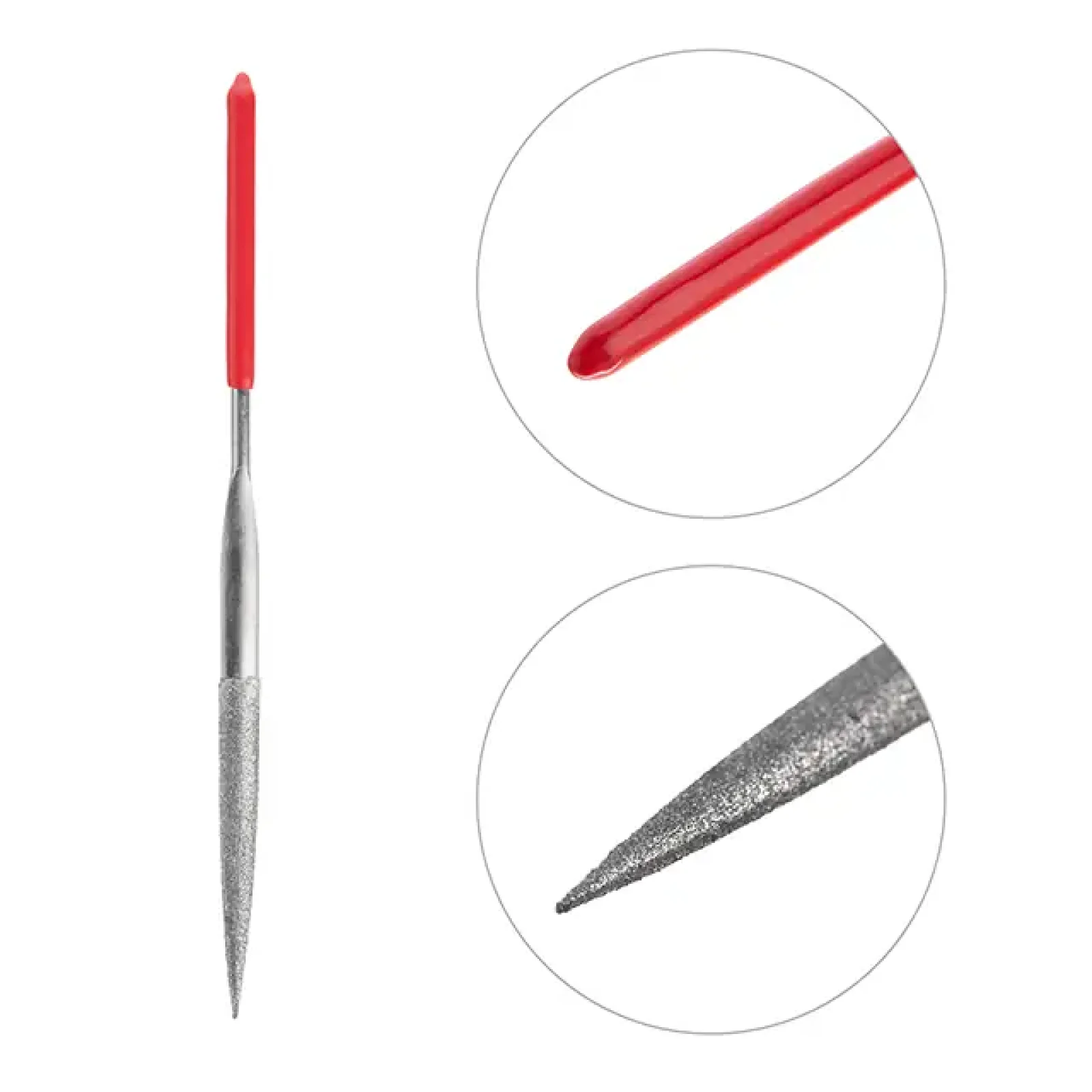 Набір діамантових надфілів, 5 шт. INTERTOOL (HT-3709) UA