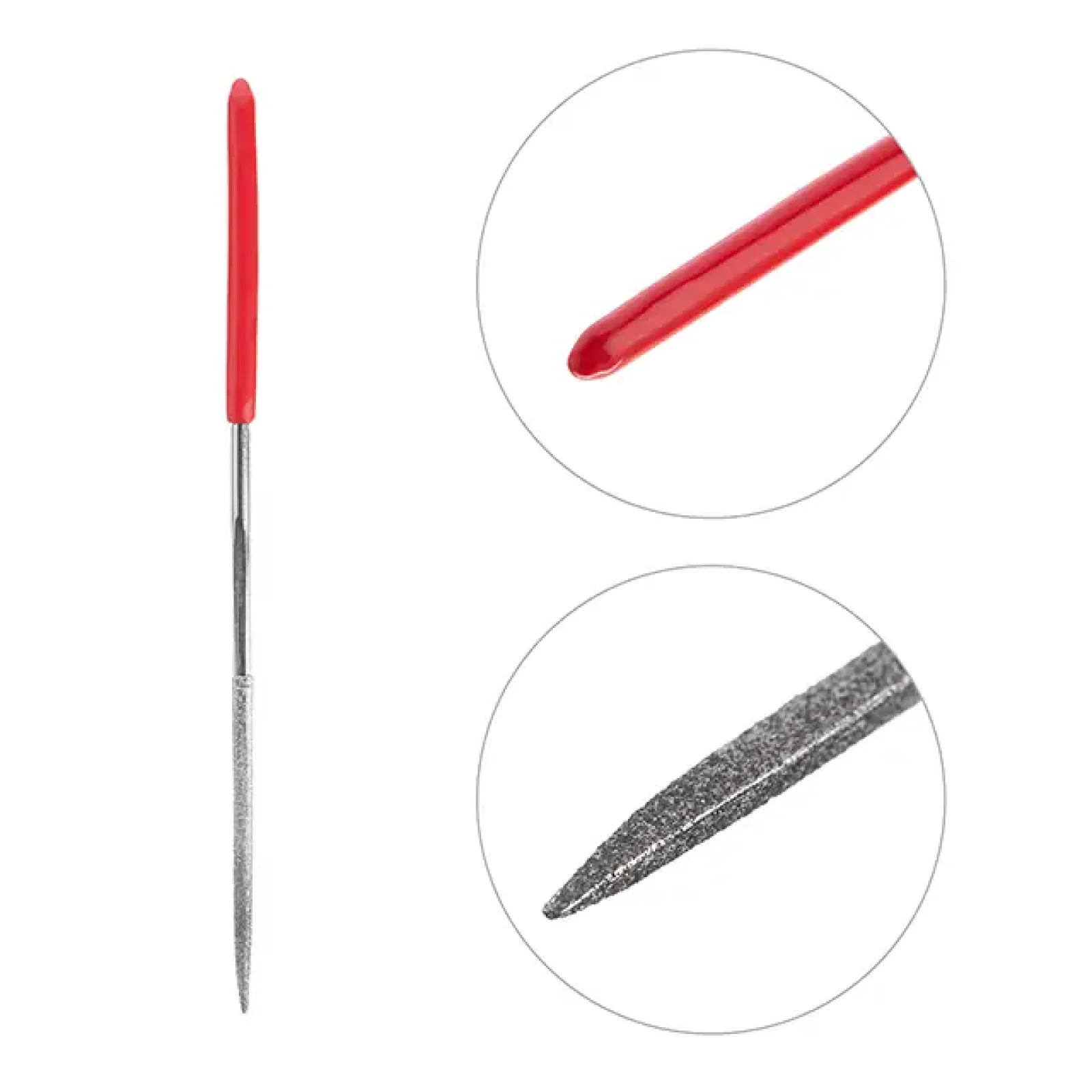 Набір діамантових надфілів, 5 шт. INTERTOOL (HT-3709) UA