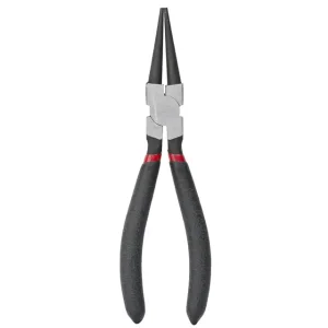 Круглогубці 190 мм, 40CrV, фосфатовані, поліровані, полив’яні двошарові рукоятки, STORM INTERTOOL (NT-0150) UA