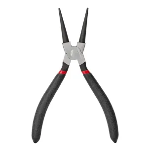 Круглогубці 190 мм, 40CrV, фосфатовані, поліровані, полив’яні двошарові рукоятки, STORM INTERTOOL (NT-0150) UA