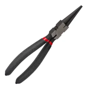 Круглогубці 190 мм, 40CrV, фосфатовані, поліровані, полив’яні двошарові рукоятки, STORM INTERTOOL (NT-0150) UA