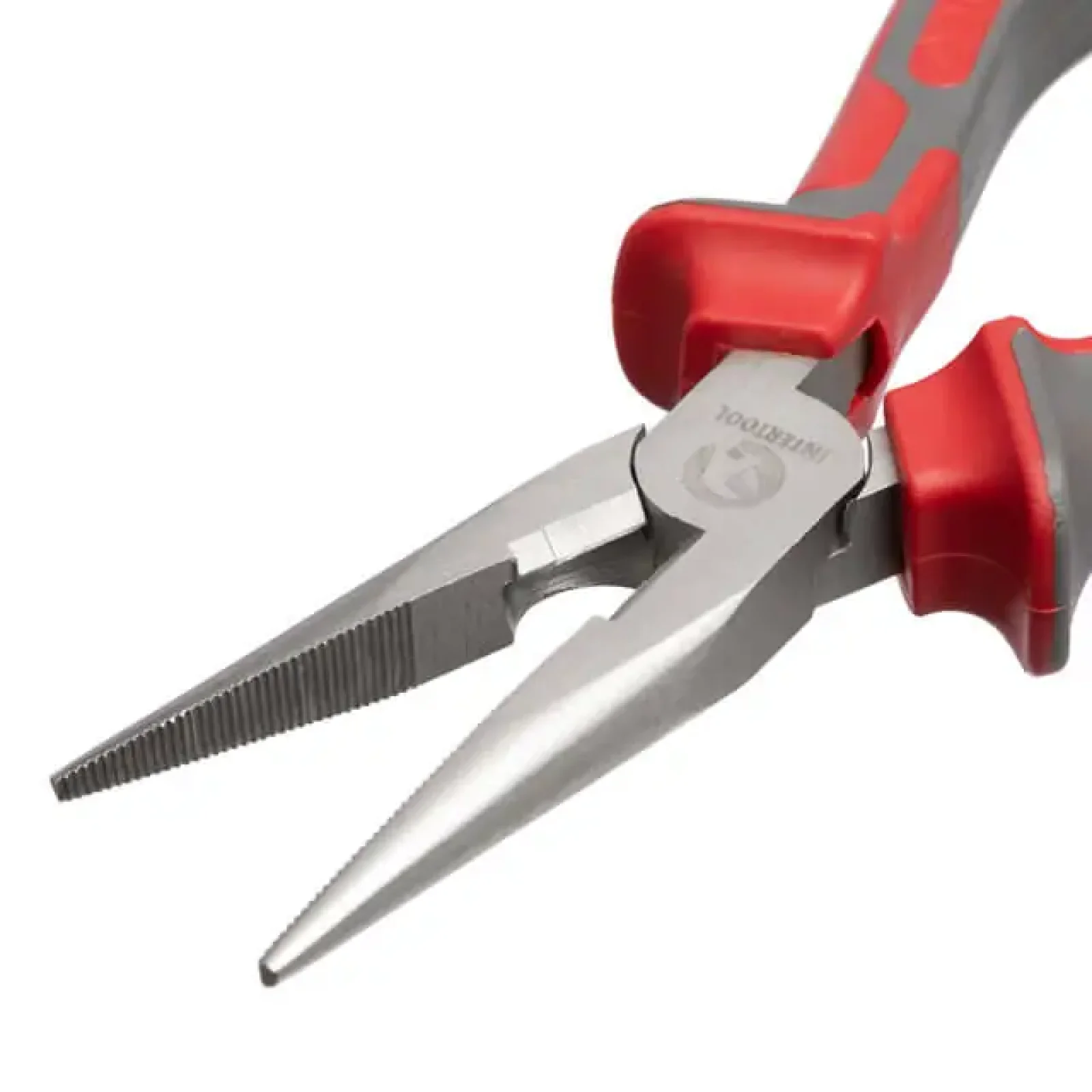 Довгогубці прямі, 160 мм, С55 INTERTOOL (HT-0127) UA