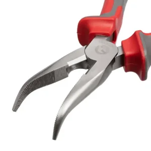 Довгогубці вигнуті, 160 мм, С55 INTERTOOL (HT-0131) UA