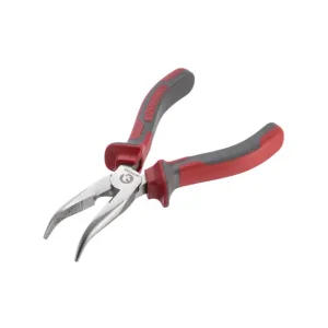 Довгогубці вигнуті, 160 мм, С55 INTERTOOL (HT-0131) UA