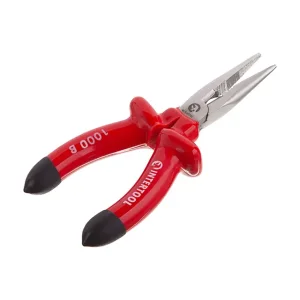 Довгогубці прямі 160 мм, діелектричні, 1000 В, CrV 6150 INTERTOOL (NT-0326) UA