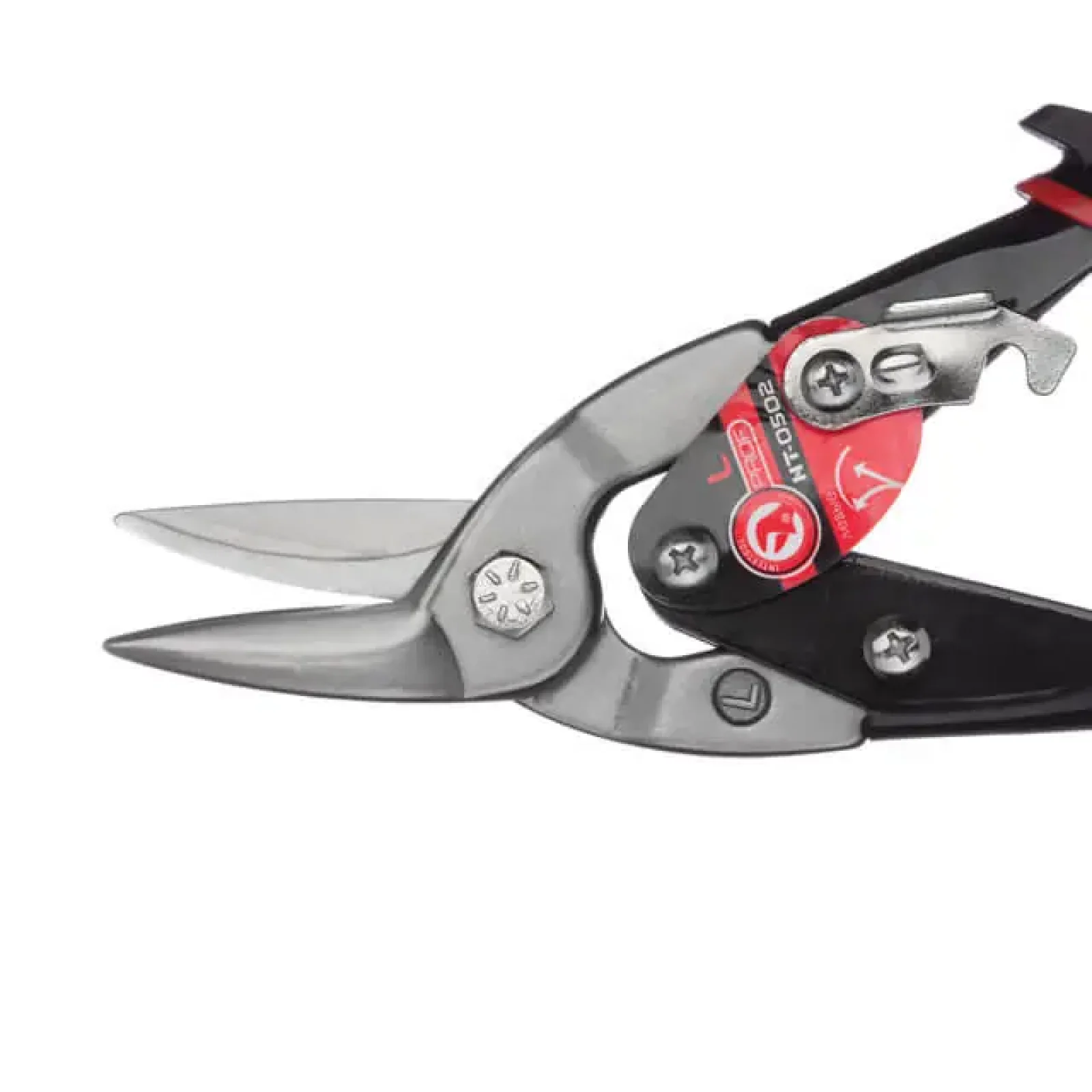 Ножиці по металу 250 мм ліві, Cr-Mo, професійні, STORM INTERTOOL (NT-0502) UA