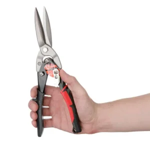 Ножиці по металу подовжені 300 мм прямі, Cr-Mo, професійні, STORM INTERTOOL (NT-0504) UA