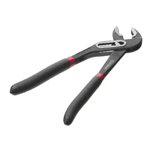 Кліщі сантехнічні 180 мм, коване залізо 40CrV, полив’яні двошарові рукоятки, STORM INTERTOOL (NT-0160) UA