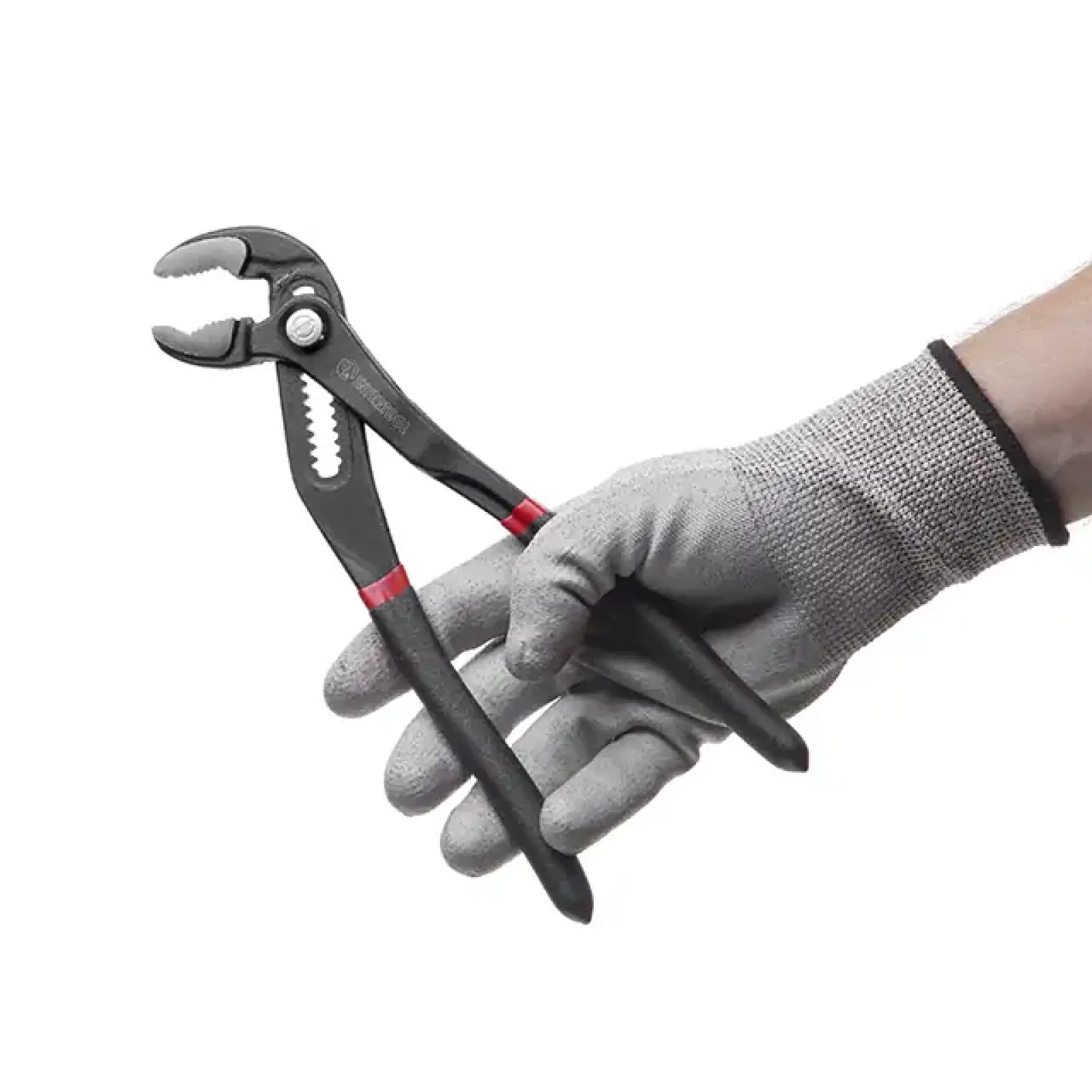 Кліщі сантехнічні 250 мм, кована сталь 40CrV, двокомпонентні рукоятки, STORM INTERTOOL (NT-0166) UA