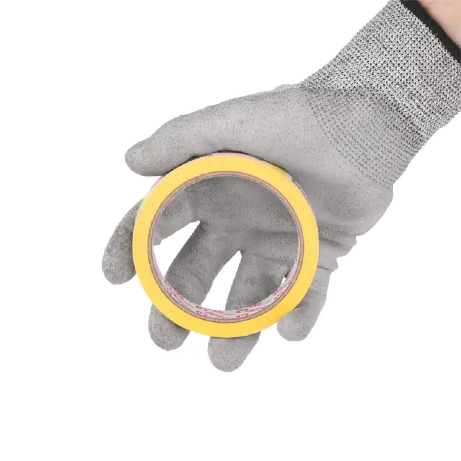 Стрічка малярна 19мм, 20м, жовта INTERTOOL (DM-1920) UA