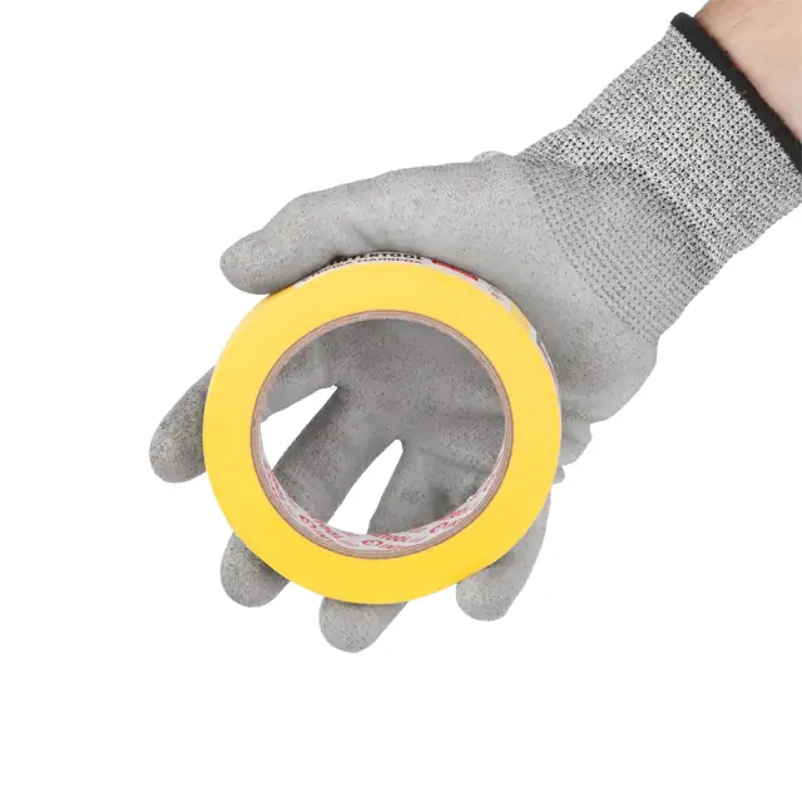 Стрічка малярна 19мм, 40м, жовта INTERTOOL (DM-1940) UA