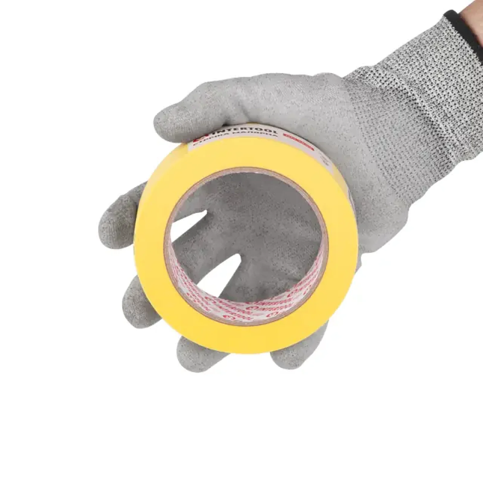 Стрічка малярна 38мм, 40м, жовта INTERTOOL (DM-3840) UA