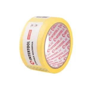 Стрічка малярна 48мм, 20м, жовта INTERTOOL (DM-4820) UA