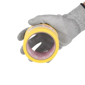 Стрічка малярна 72мм, 20м, жовта INTERTOOL (DM-7220) UA