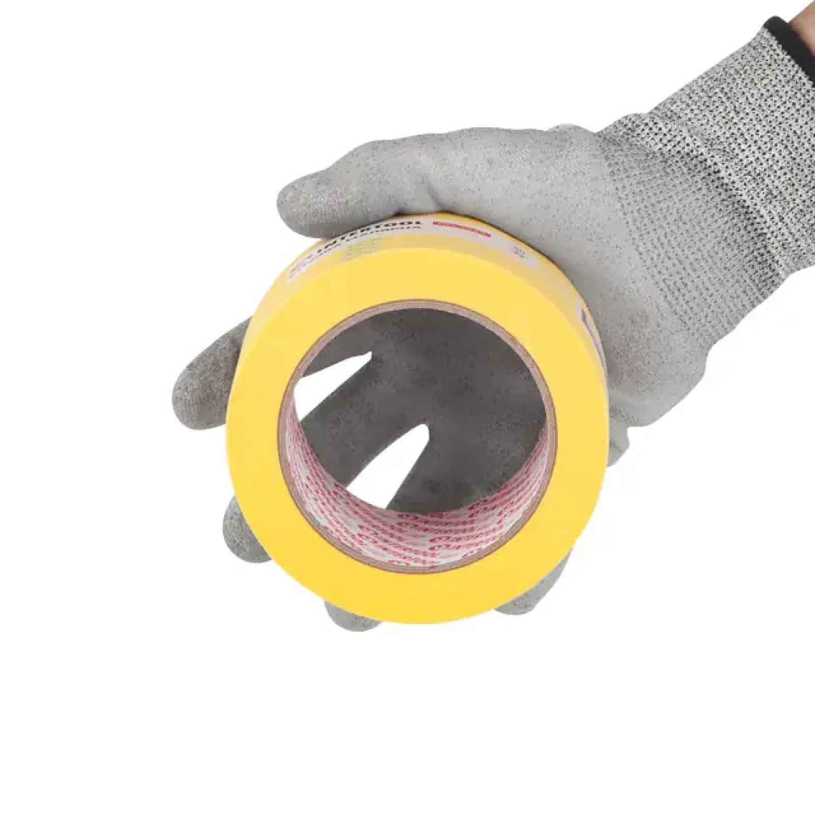 Стрічка малярна 72мм, 40м, жовта INTERTOOL (DM-7240) UA