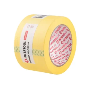 Стрічка малярна 72мм, 40м, жовта INTERTOOL (DM-7240) UA