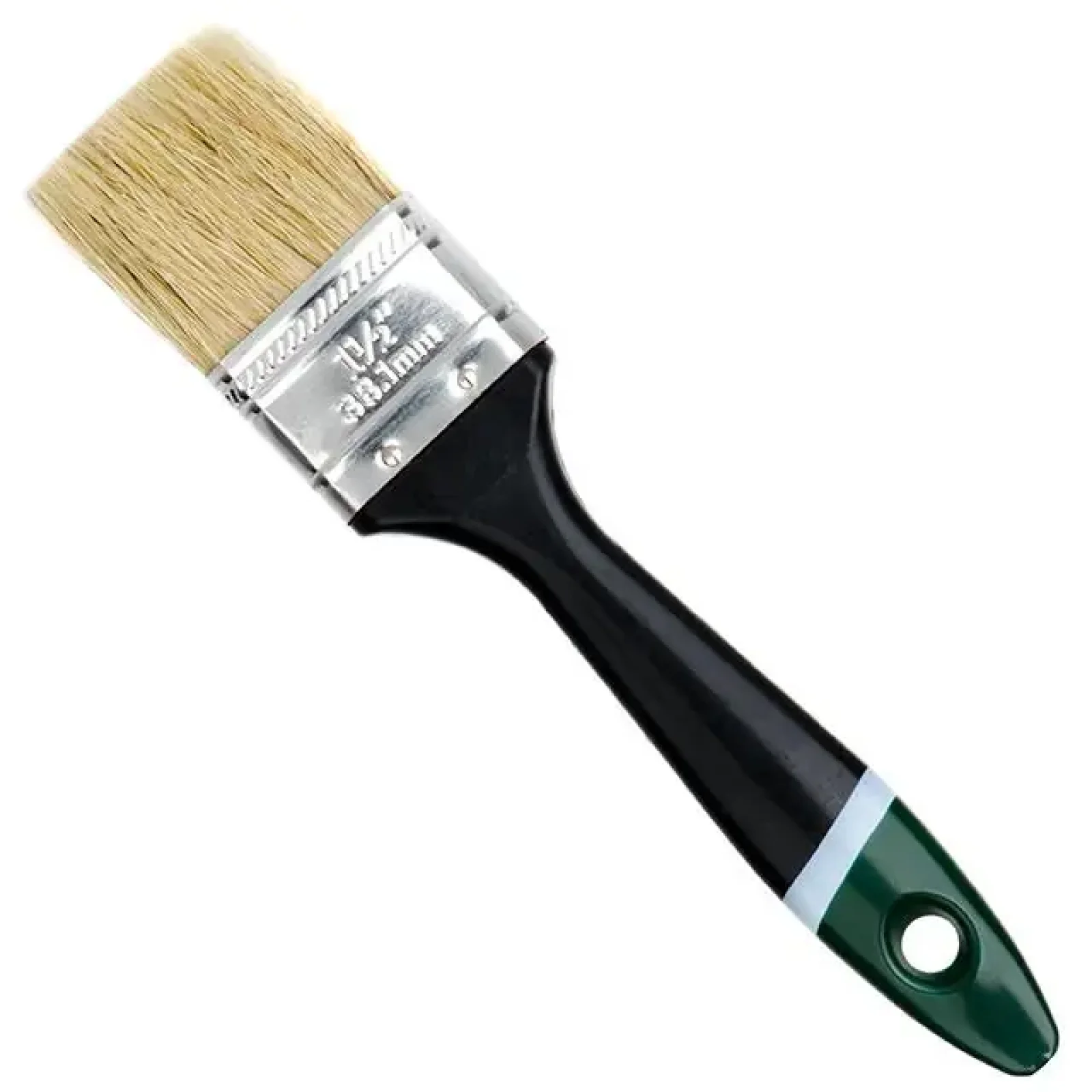 Пензель флейцева 38 * 10,5 * 38 мм, пластикова ручка INTERTOOL (KT-1336) UA