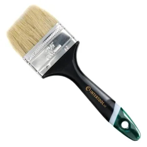 Пензель флейцева 63*12*38 мм, пластикова ручка INTERTOOL (KT-1363) UA