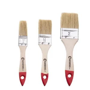 Набір пензлів флейцевих, 3 шт. (25, 38, 50 мм) INTERTOOL (KT-1003) UA