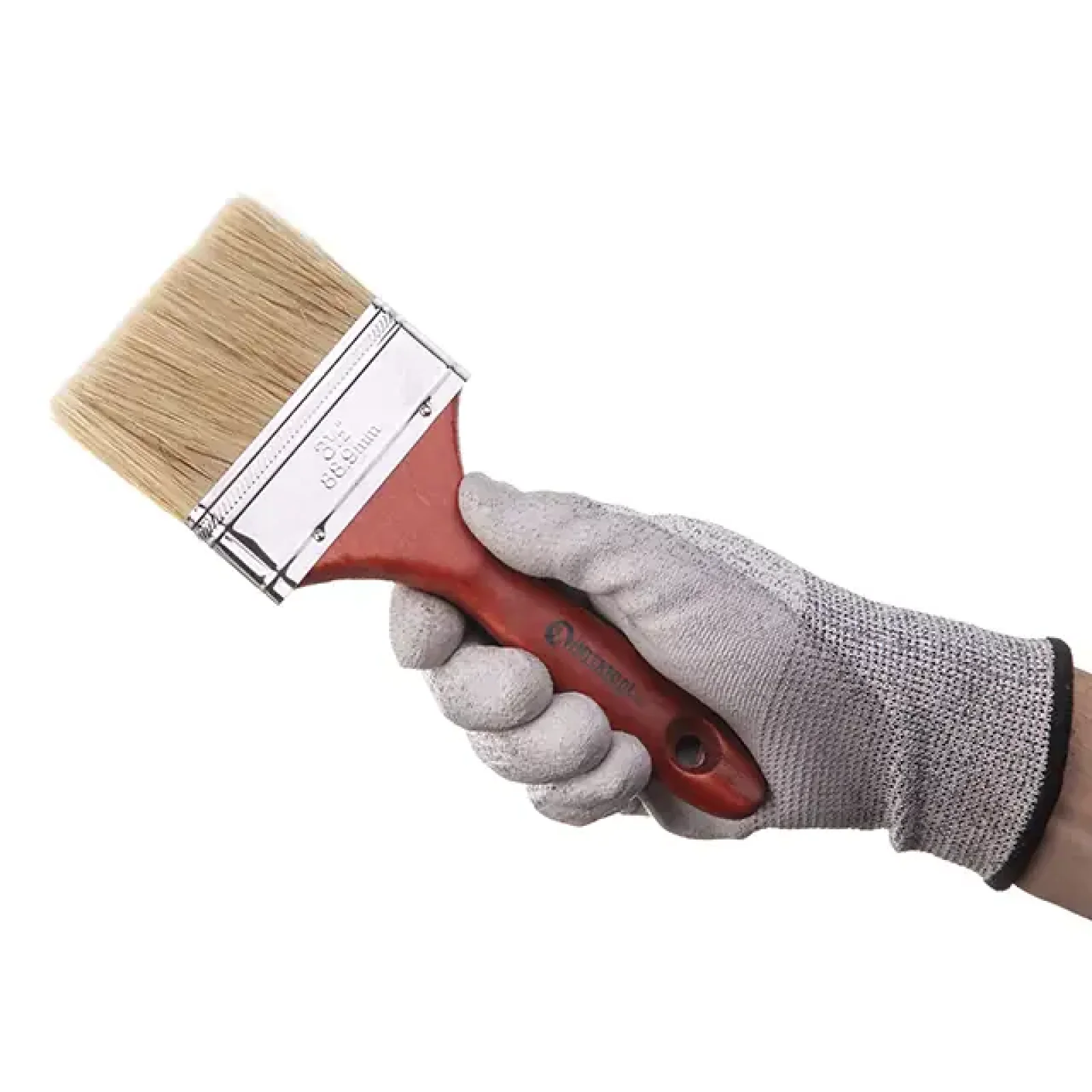 Пензель флейцевий 90*17.5*50 мм INTERTOOL (KT-1090) UA