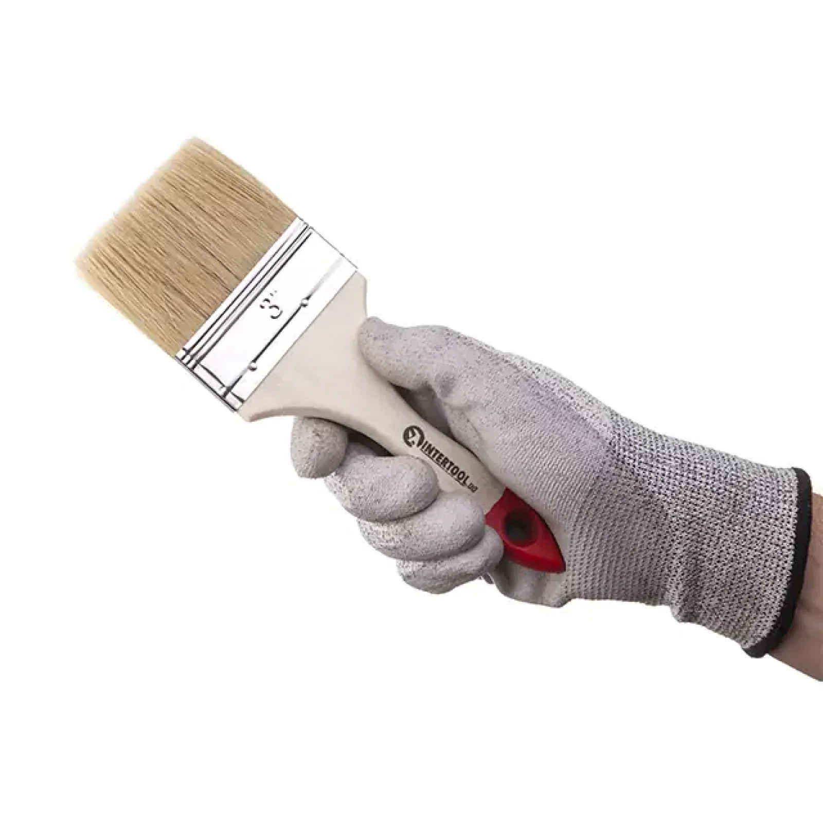 Пензель флейцевий 76*10.5*50 мм INTERTOOL (KT-1276) UA