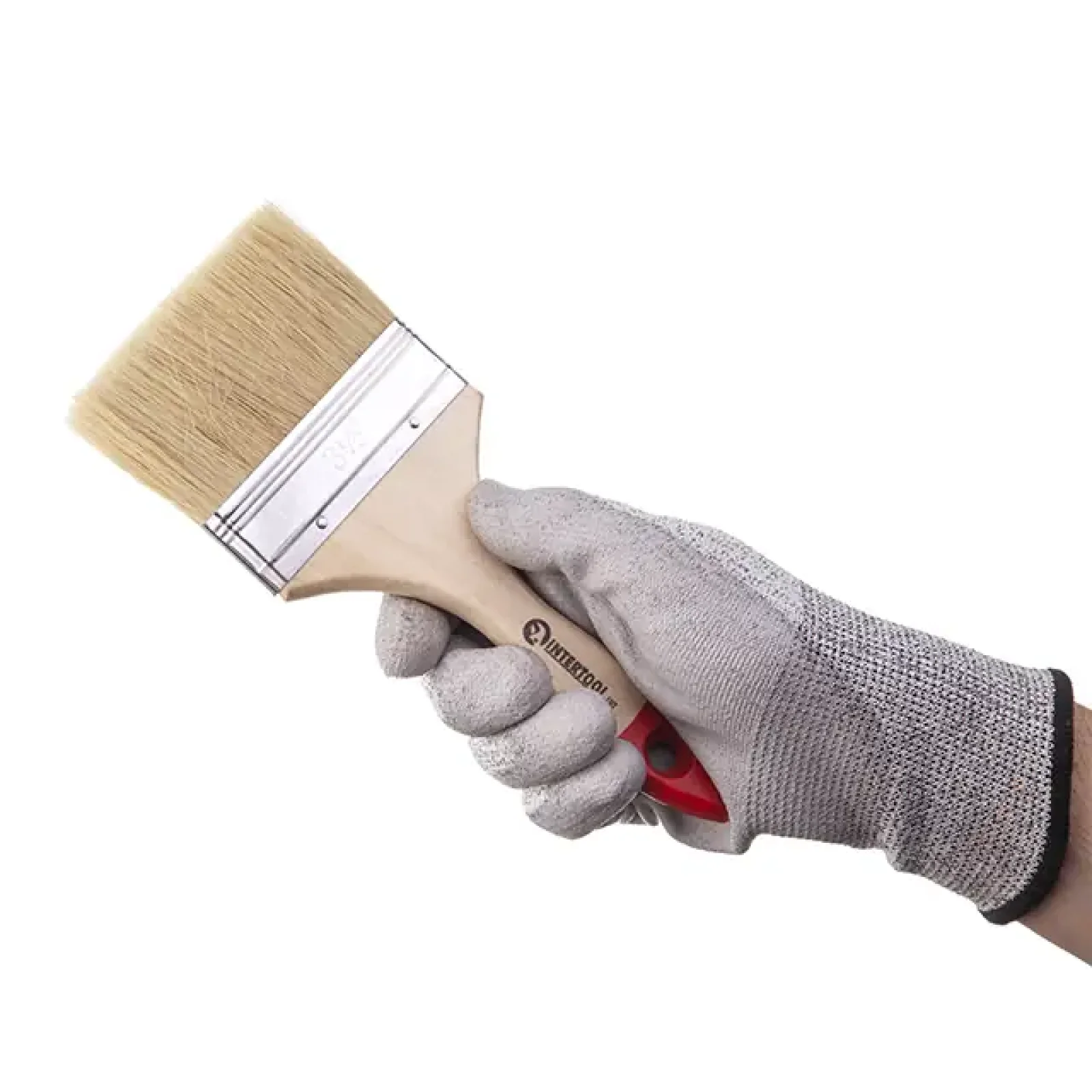 Пензель флейцевий 90*10.5*52 мм INTERTOOL (KT-1290) UA