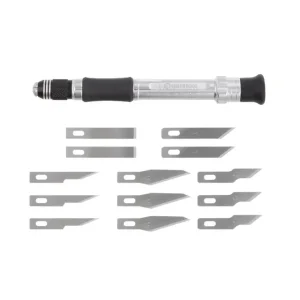 Набір скальпелів з тримачем, 14 шт. INTERTOOL (HT-0524) UA