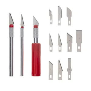 Набір скальпелів, 13 шт. INTERTOOL (HT-0525) UA