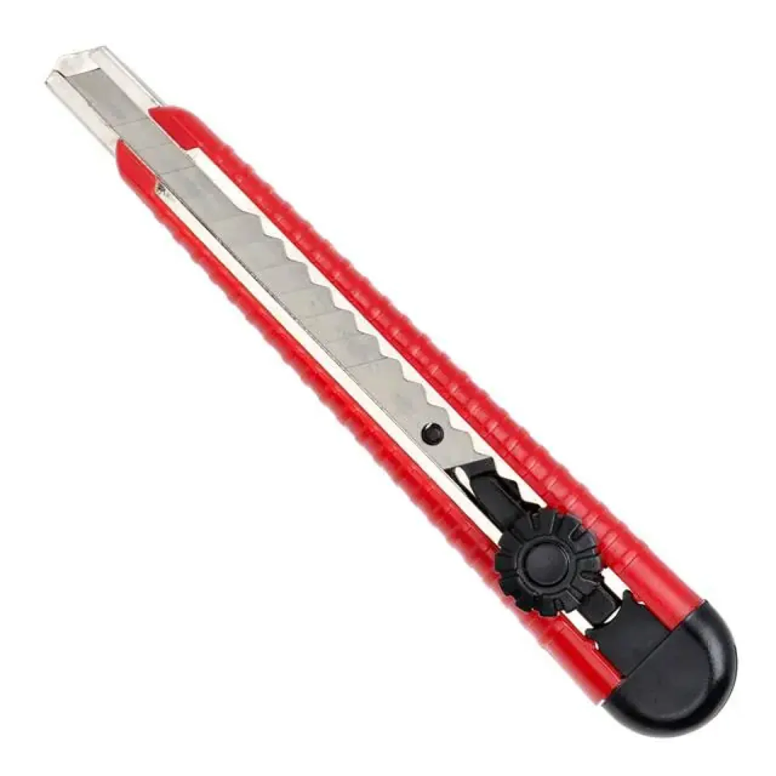 Ніж сегментний, 9 мм, металева напрямна, гвинтова фіксація INTERTOOL (HT-0511) UA