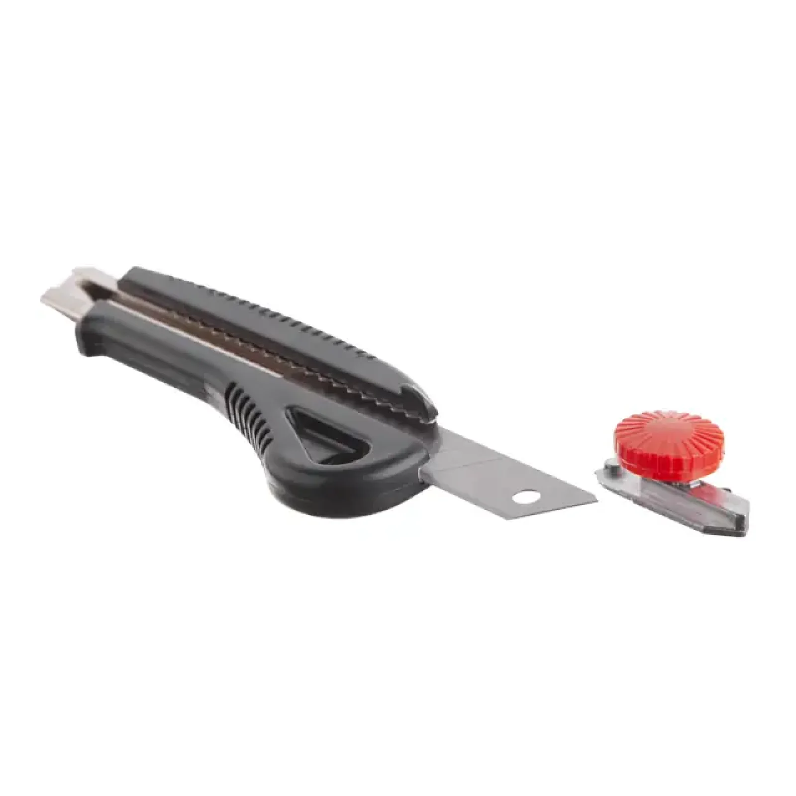 Ніж сегментний, 18 мм, металева напрямна, гвинтова фіксація INTERTOOL (HT-0502) UA