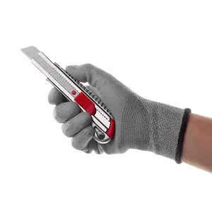 Ніж сегментний, 18 мм, металева напрямна, протиковзний корпус INTERTOOL (HT-0504) UA