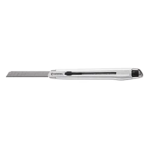 Ніж сегментний, 9 мм, металевий, посилений, гвинтова фіксація INTERTOOL (HT-0509) UA